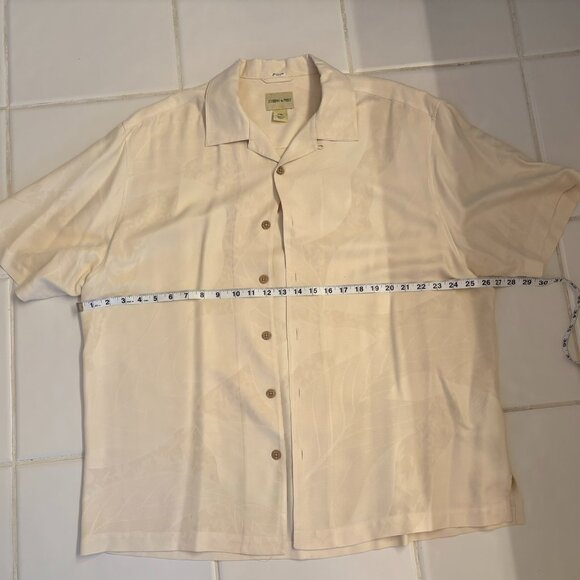 Men's 100% Silk Button Up Shirt Joseph and Feiss XXL - Picture 1 of 3